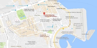 Carte Sao Francisco da Penitencia