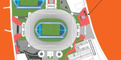 Carte stade Engenhão