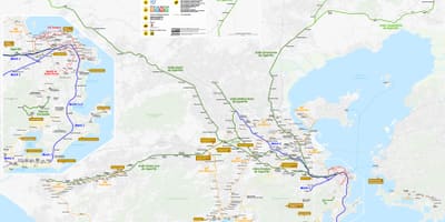 Carte transport de Rio de Janeiro