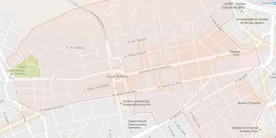 Carte Vila Isabel
